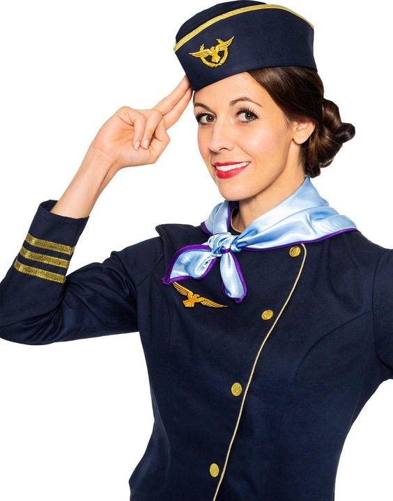 Produktbild Maskworld Stewardess Uniform Kostüm (L)