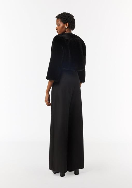 Actual product image Comma Outdoor-Jacke Bolero aus weichem Kunstfell (M)