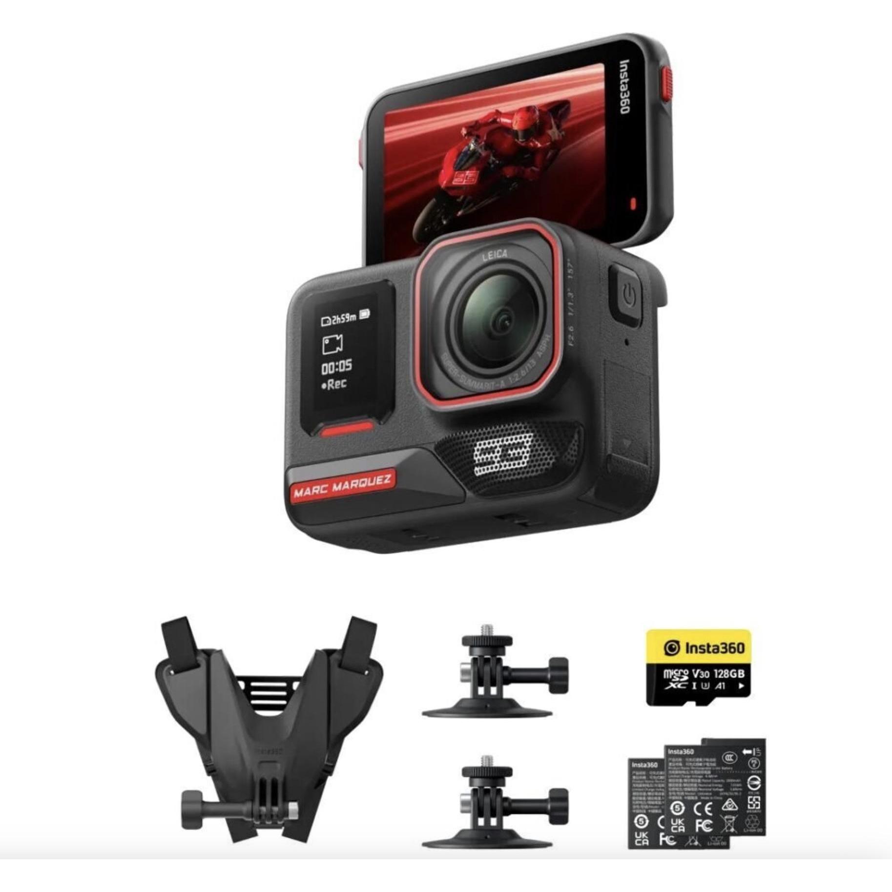 Insta360 Ace Pro 2 MM93 Edition (30p, Bluetooth, WiFi), Action cam, Nero