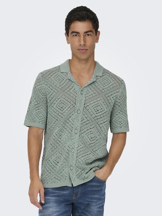 Produktbild Only & Sons ONSKOLMAR Strickjacke Strickpullover (XXL)