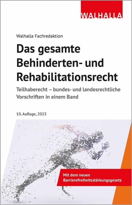 Produktbild Das gesamte Behinderten- und Rehabilitationsrecht (Deutsch, Walhalla Fachredaktion, 2025)