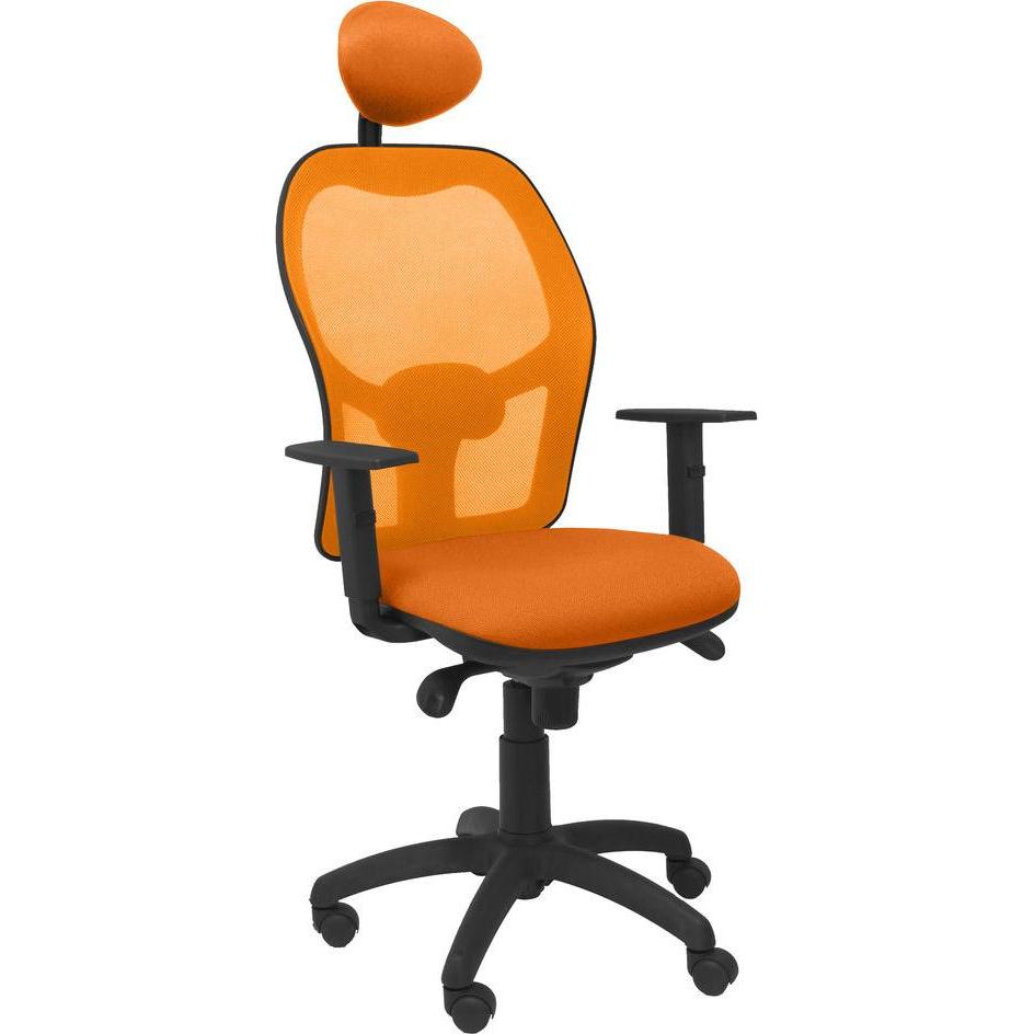 Piqueras y Crespo, Bürostuhl, Bürostuhl mit Kopfstütze Jorquera P&C ALI308C Orange