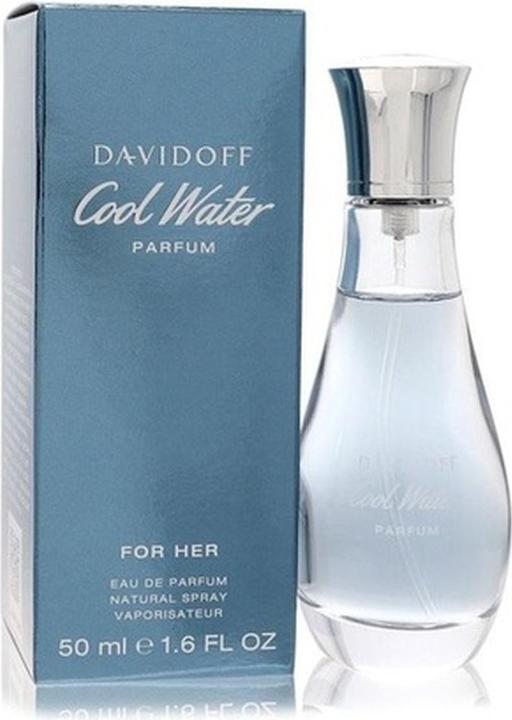 Actual product image Davidoff Cool Water - Perfume For Her (Eau de parfum, 50 ml)
