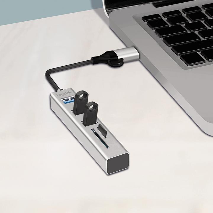 Produktbild LogiLink Prüfen (USB-C, 3 Ports)