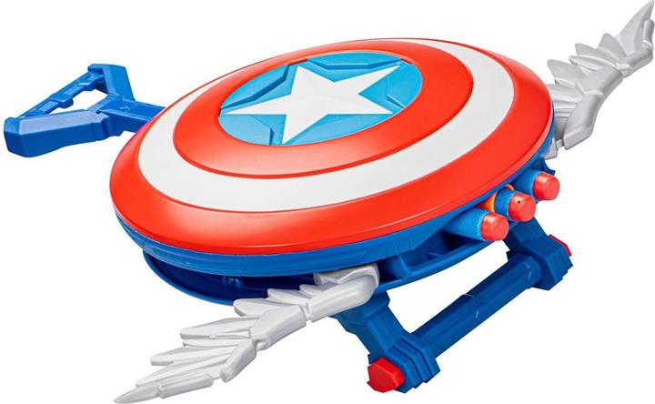 Produktbild Hasbro Captain America Redwing Blaster mit 3 Nerf Darts