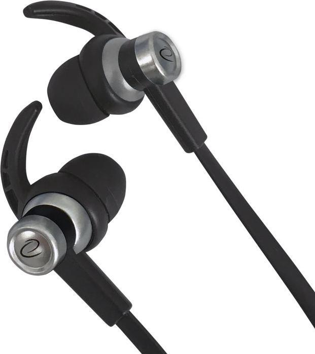 Produktbild Esperanza Earphones With Microphone And Volume Control Eh201 Black/Silver