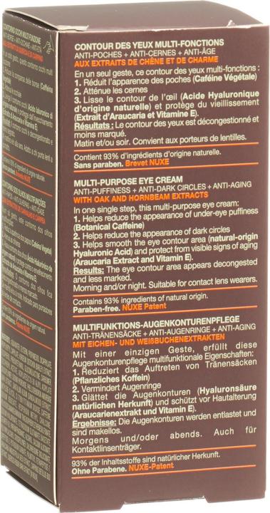 Produktbild Nuxe Multifunktions-Augenkonturenpflege Men (Augenpflege Crème, 15 ml, Tag)