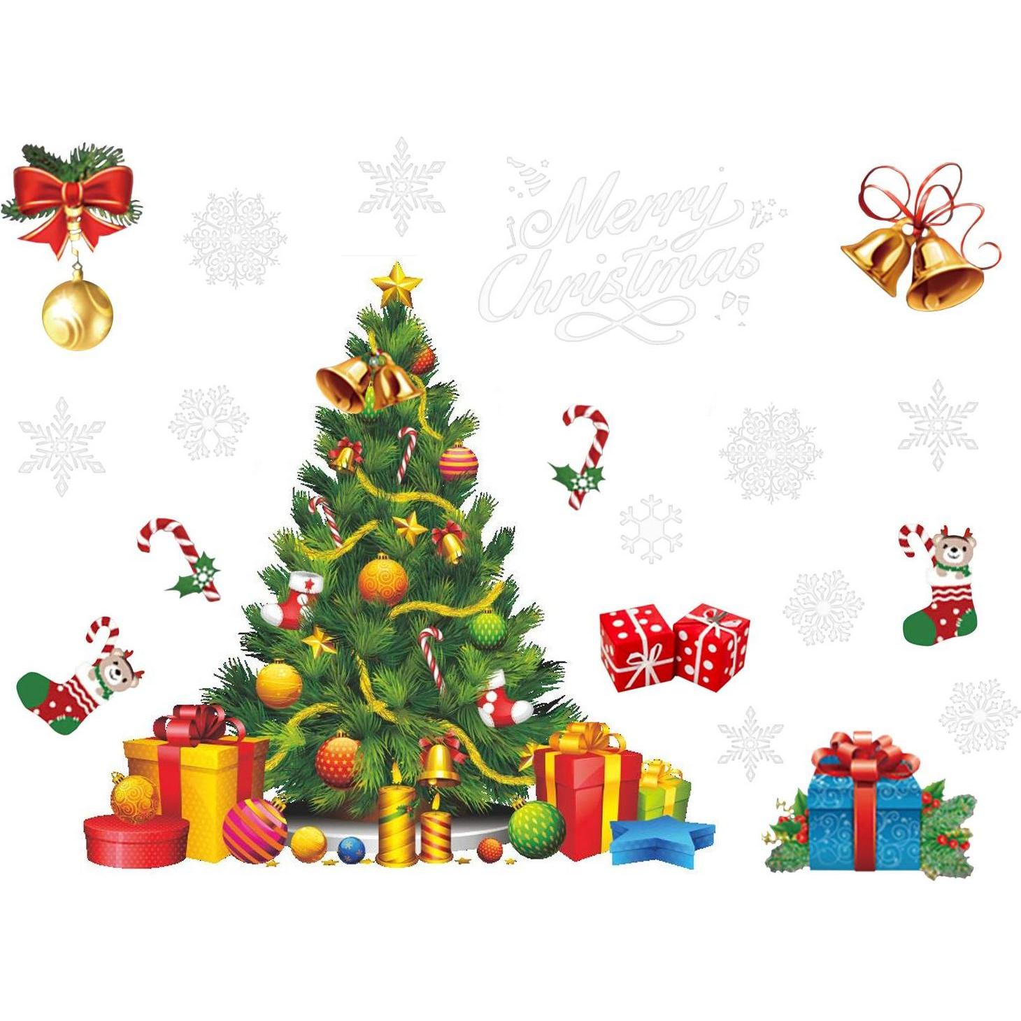 Thumbnail - JTI, Sticker, Bogen mit grossen Aufklebern - Weihnachten
