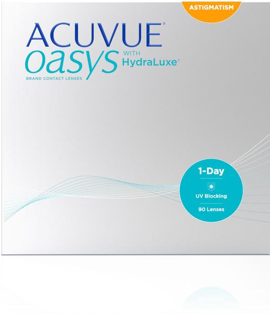 Actual product image Acuvue Oasys 1-Day for Astigmatism (no correction, Daily lens, 90 Piece)