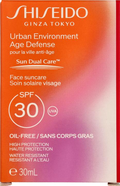 Productafbeelding Shiseido Urban Enviroment (Zonnecrème gezicht, SPF 30, 30 ml, 60 g)