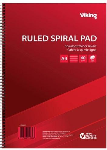 Actual product image Viking Notebook DIN A4 Lined (A4, Lined, Soft cover)