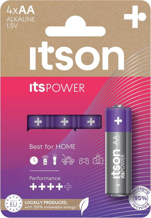 Produktbild Itson Power 4x LR6 (AA) (4 Stk., AA)