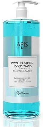 Actual product image Apis Natural Cosmetics Optima Bath and Shower Lotion płyn do kąpieli i pod prysznic z minerałami z Morza Martwego 1000ml (1000 ml)