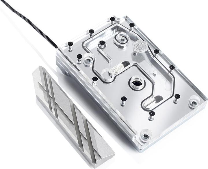 Immagine prodotto Bitspower Monoblocco per ASRock X399M Taichi RGB Nickel - Acrilico