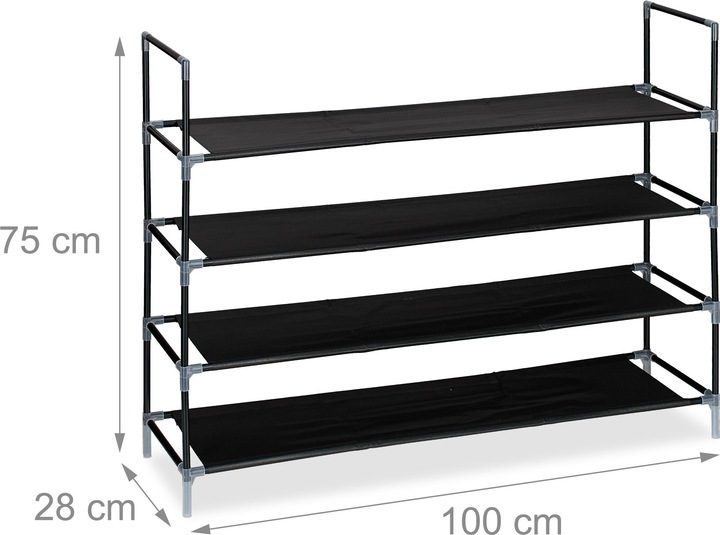 Actual product image Relaxdays Baylee (100 x 28 x 75 cm)