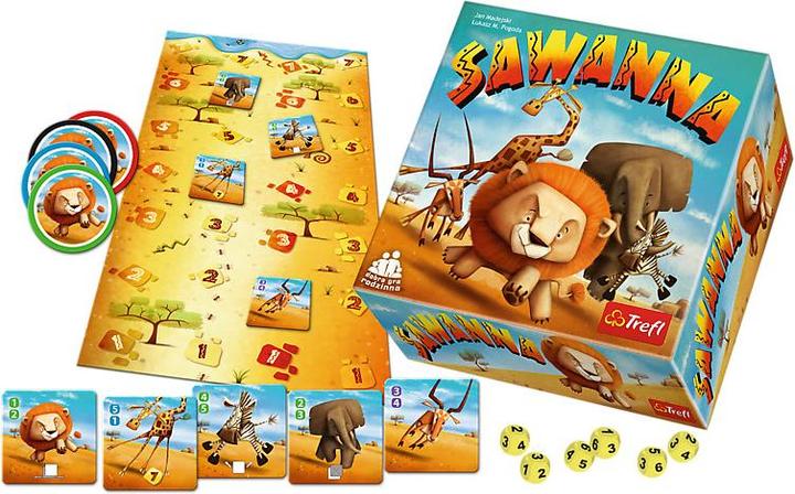 Produktbild Trefl Savanne Spiel (Deutsch, 2 - 4 Spieler)
