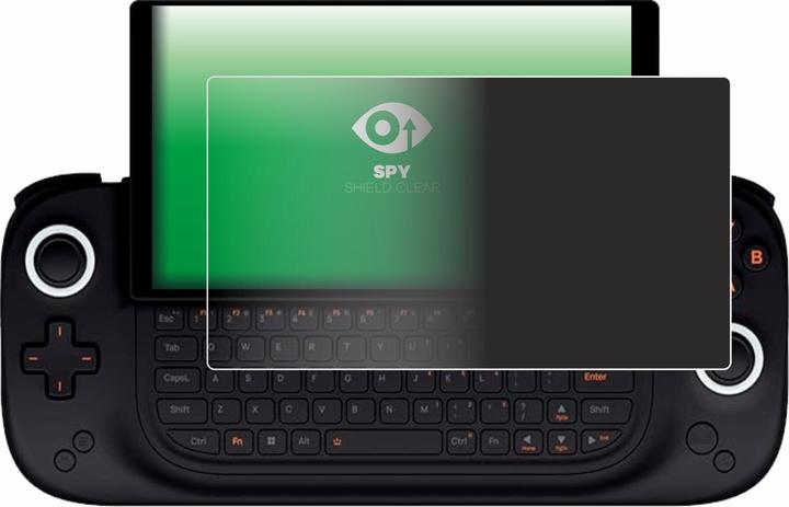 Actual product image upscreen Spy Shield Privacy Protector