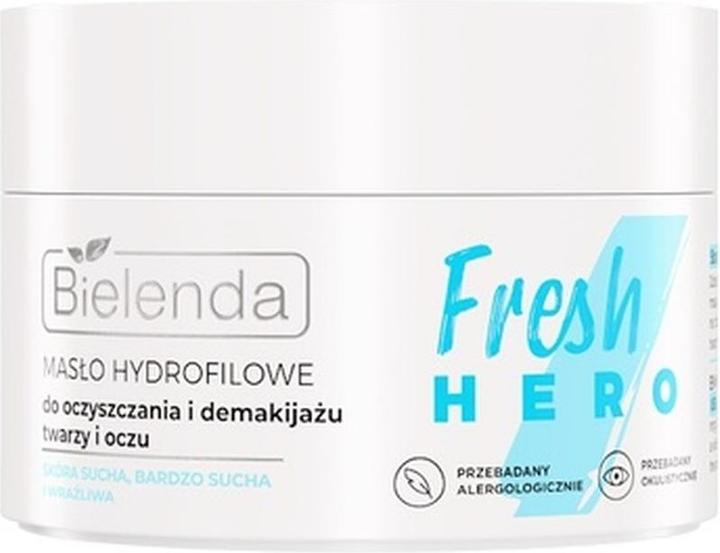 Actual product image Bielenda Fresh Hero masło hydrofilowe do oczyszczania i demakijażu twarzy i oczu 40g (Cleansing lotion)
