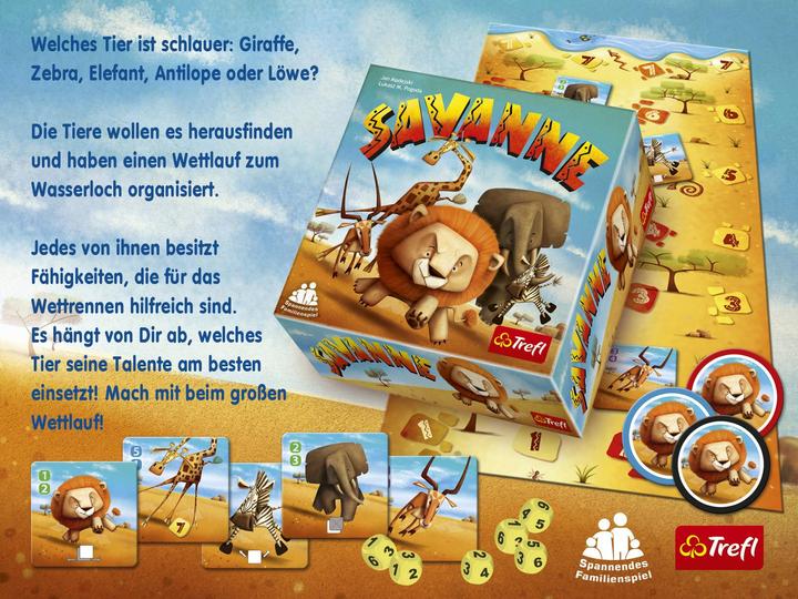 Produktbild Trefl Savanne Spiel (Deutsch, 2 - 4 Spieler)