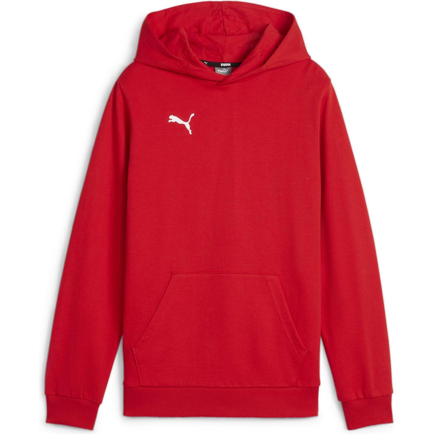Puma, Jungen, Pullover, teamGOAL Casuals Hoody Jr, Rot, (164)