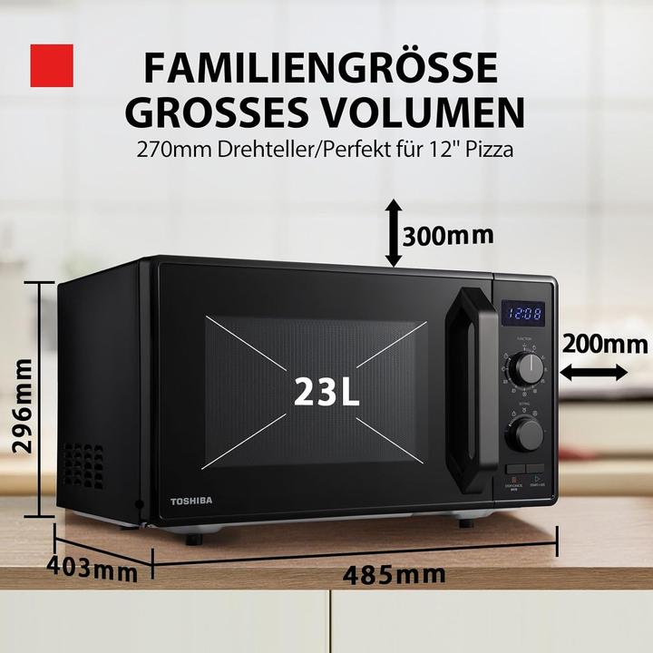 Immagine prodotto Toshiba Forno a Microonde con Grill e Funzione Combinata (23 l)