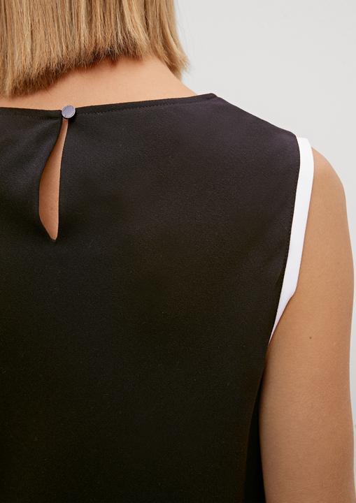 Image du produit Comma Kleid Kleid mit Wasserfall-Ausschnitt (38)