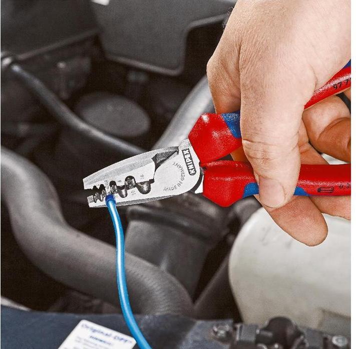 Produktbild Knipex Crimpzange für Aderendhülsen (180 mm)