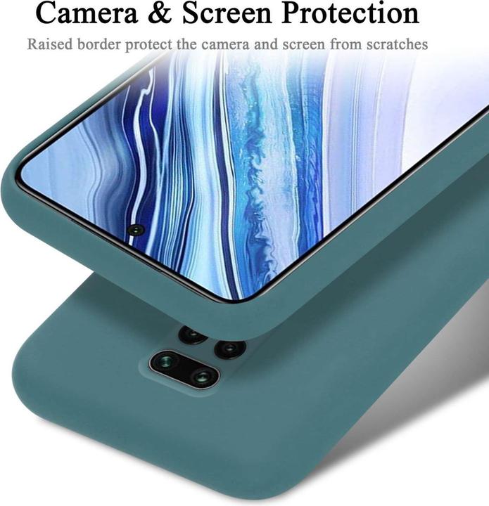 Actual product image Cadorabo Custodia per Xiaomi RedMi NOTE 9 PRO / NOTE 9S TPU Liquid Silicone Case (Xiaomi Redmi Note 9 Pro, Xiaomi Redmi Note 9S)