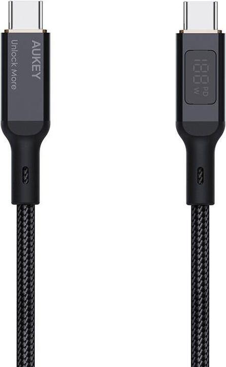 Image du produit Aukey USB-C – USB-C Display (1 m, USB 2.0, 100 W)