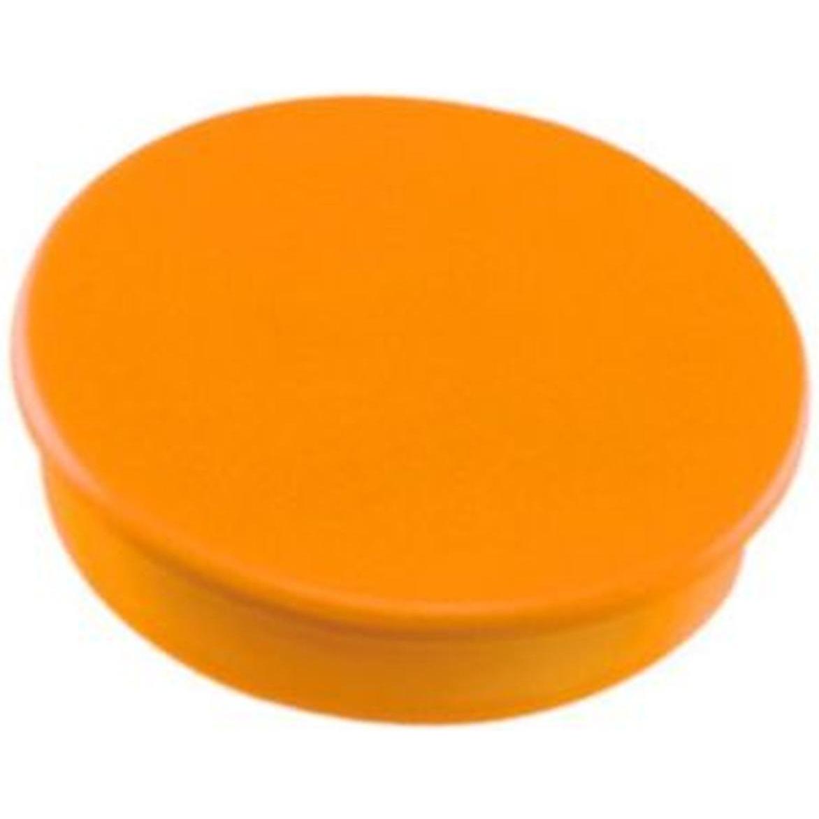 Thumbnail - Ecobra, Magnet, Rundmagnet Neodym Ferrotafel 25x8mm orange VE=5 Stück (1 x)