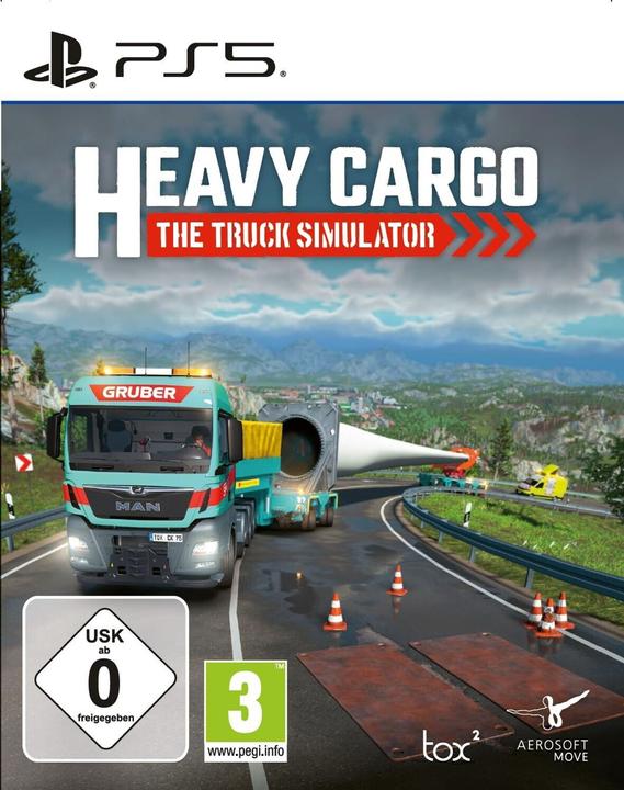Immagine prodotto Aerosoft Heavy Cargo: il simulatore di camion (PS5, DE)