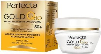 Productafbeelding Perfecta Gouden Anti-Rimpel Gezichtscrème Q10 50ml (50 ml)