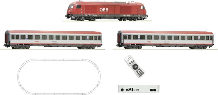 Roco H0 Ro Z21 Start Digital set diesel locomotive Rh (Track H0)