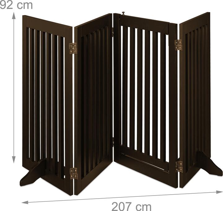 Produktbild Relaxdays Absperrgitter (30 - 207 cm)