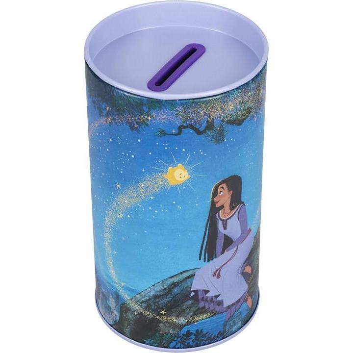 Paladone Products, Spardose, Disney - Wish : Asha et la Bonne Étoile - Tirelire en métal