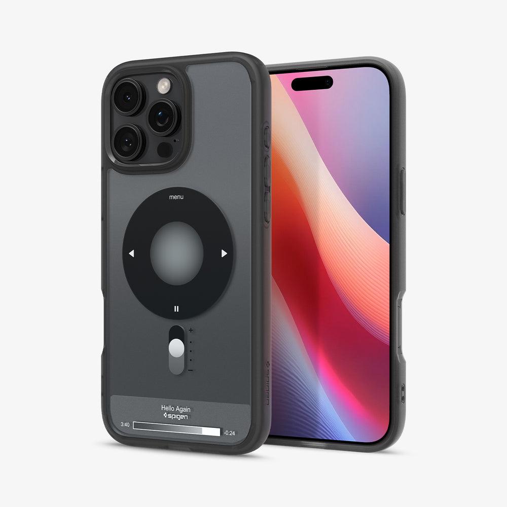 Spigen Ultra Hybrid Classic (MagFit) (Apple iPhone 16 Pro Max), Smartphone Hülle, Schwarz