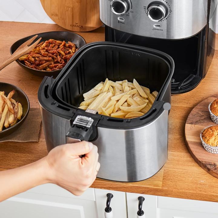 Actual product image Karaca Multifry Inox Doppelfritteuse