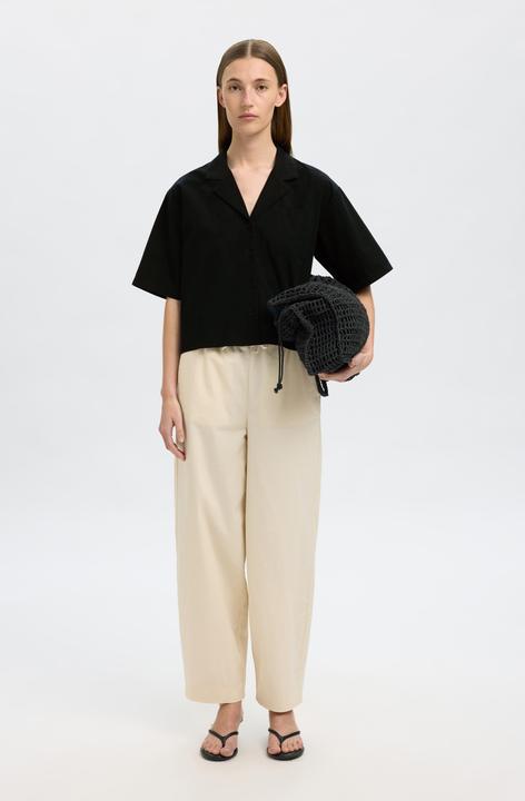 Immagine prodotto Selected Kurzarm Crop-Bluse (38)