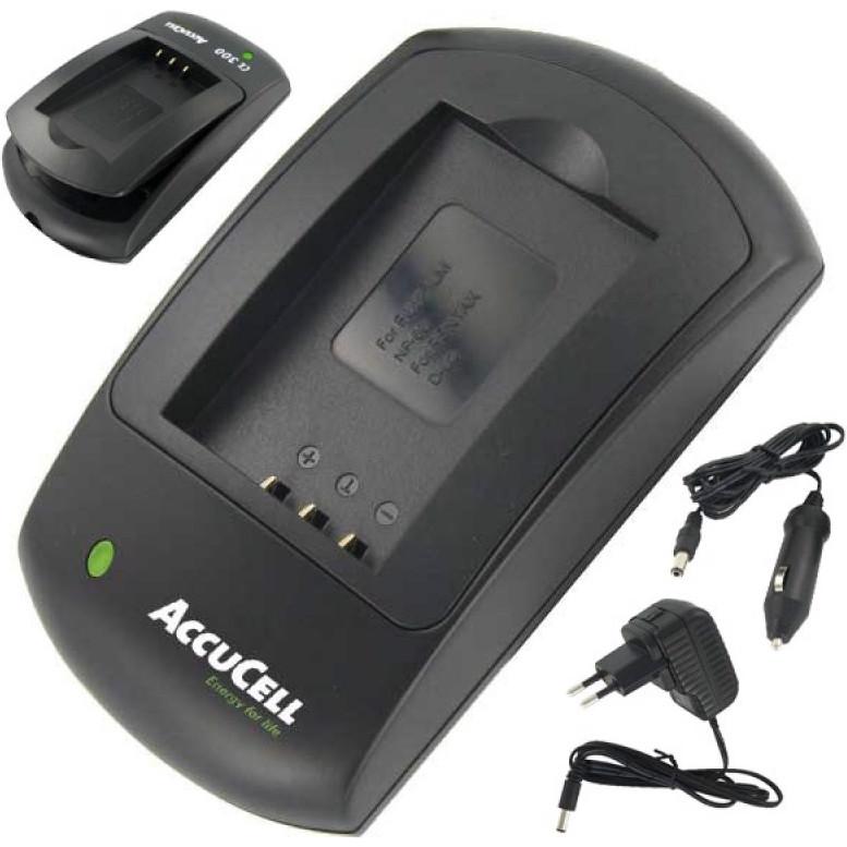 AccuCell Ladegerät passend für Panasonic VW-VBT190 Akku, VW-VBT380 (Ladegerät), Kamera Stromversorgung