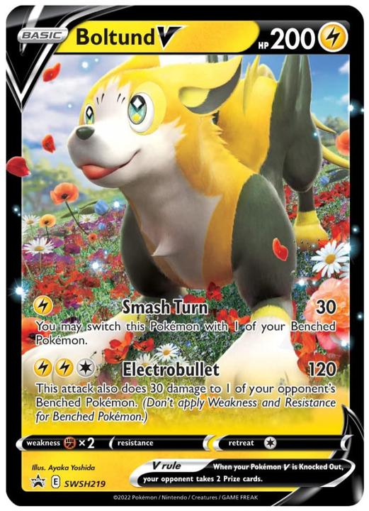 Image du produit Pokémon Pokemon TCG : Vitrine Boltund V (Anglais)