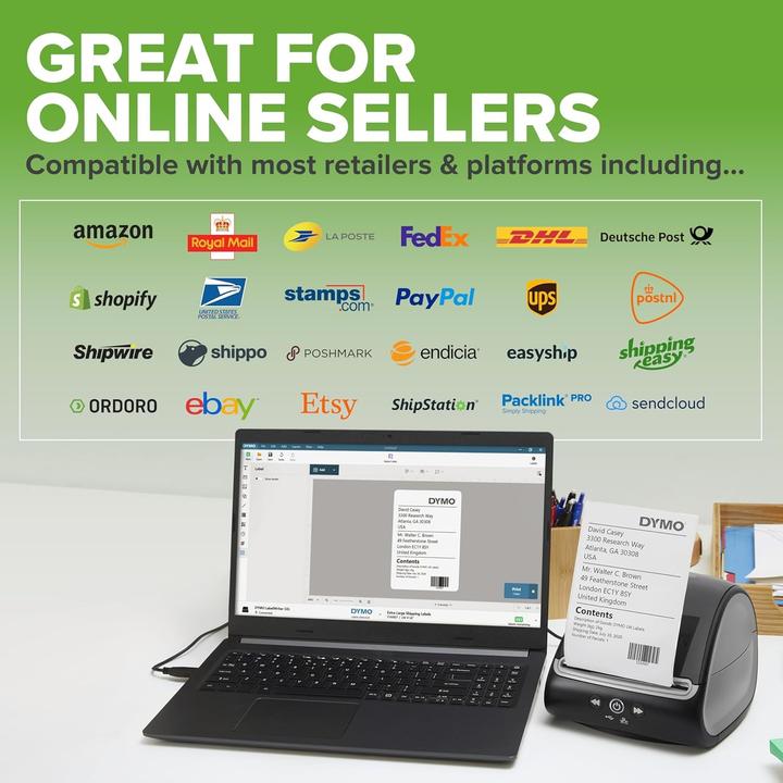 Produktbild Dymo Label Writer 5xl Uk Plug (300 dpi)