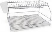 Quttin dish drainer with plastic tray