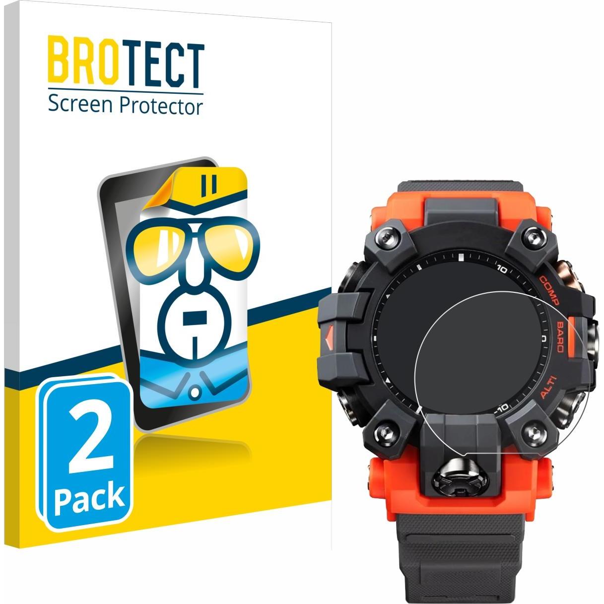 BROTECT Schutzfolie Displayschutz Klar, Smartwatch Schutzfolie, Transparent
