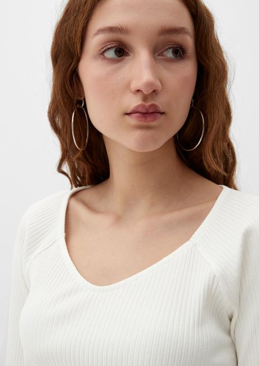 Immagine prodotto s.Oliver Longsleeve mit Rippstruktur (S)