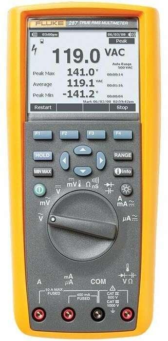 Produktbild Fluke digital 287/EU (CAT III 1000V, CAT IV 600V, Hand-Multimeter)