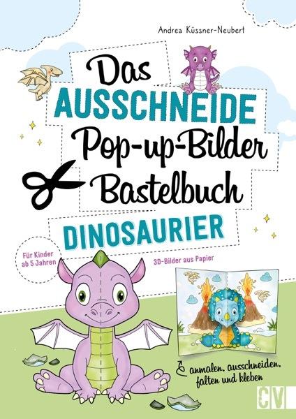 Produktbild Das Ausschneide-Pop-up-Bilder-Bastelbuch. Dinosaurier
