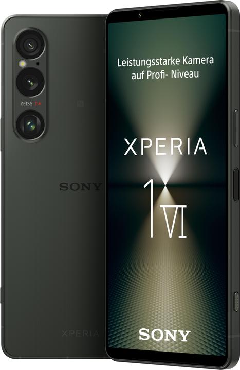 Produktbild Sony Xperia 1 VI (256 GB, Khaki Green, 6.50", Dual SIM, 5G)