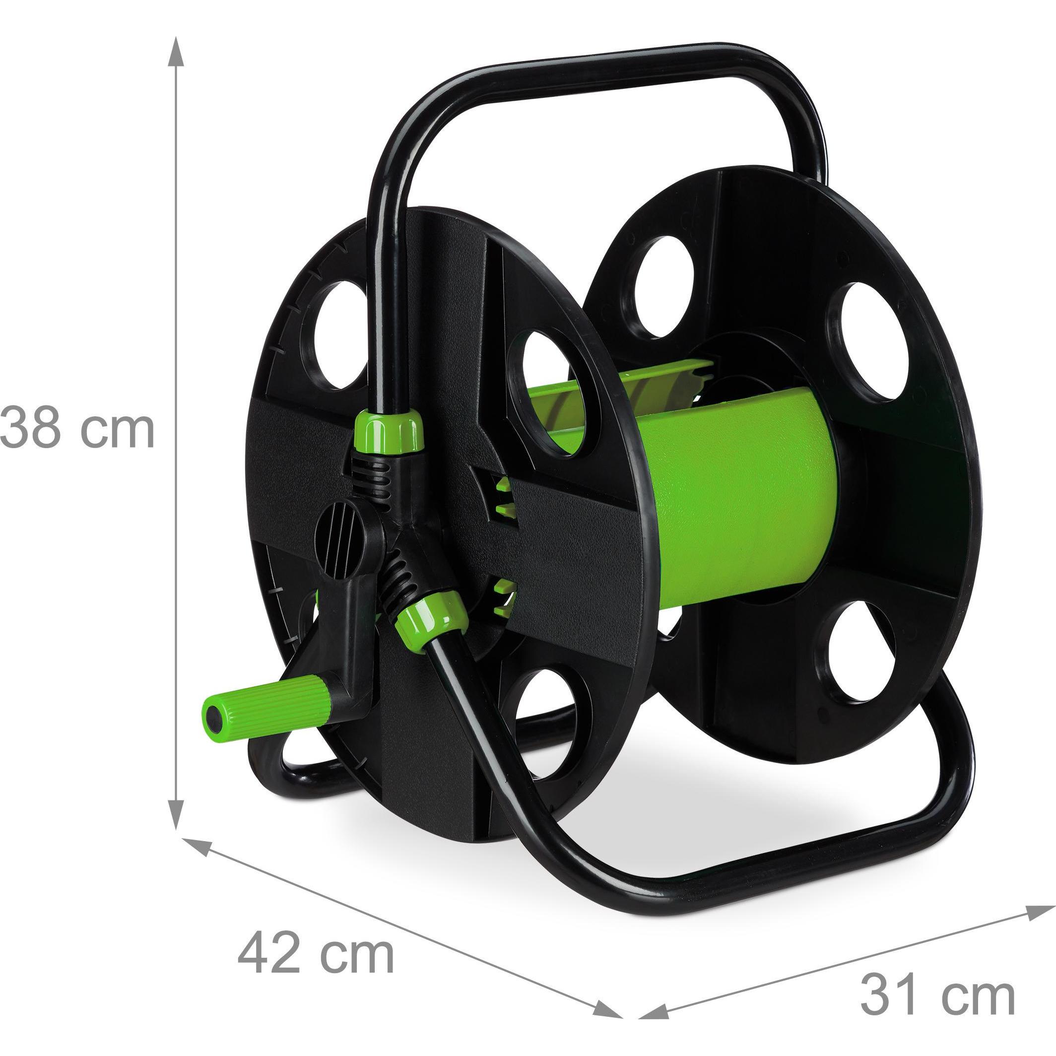 Thumbnail - Relaxdays, Gartenschlauch Aufbewahrung, Schlauchtrommel (30 m)