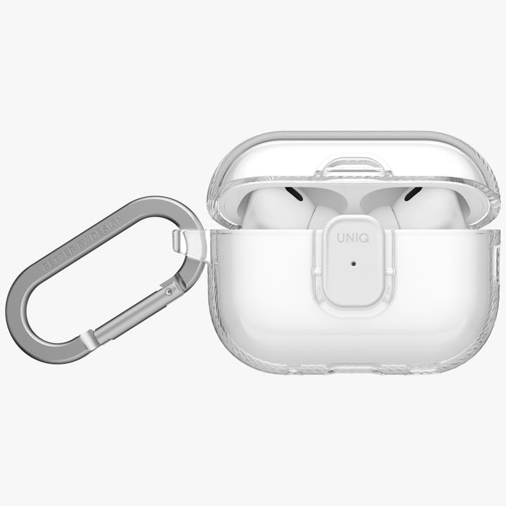 Produktbild Uniq Case Glase Pro for AirPods Pro 3 Lock Case transparent (Kopfhörer Hülle)