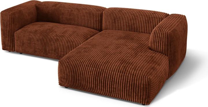 Image du produit Micadoni Canapé D'Angle Droit Modulaire, "Martina", 2 Places, 283x176x75 Fabriqué en Europe (Canapé modulaire, Canapé d'angle)